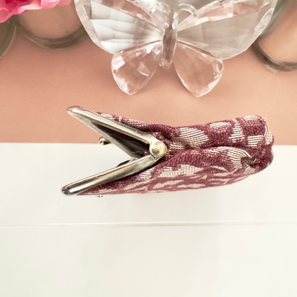Dior Trotter Kisslock Coin Purse Wallet - Picture 3 of 9